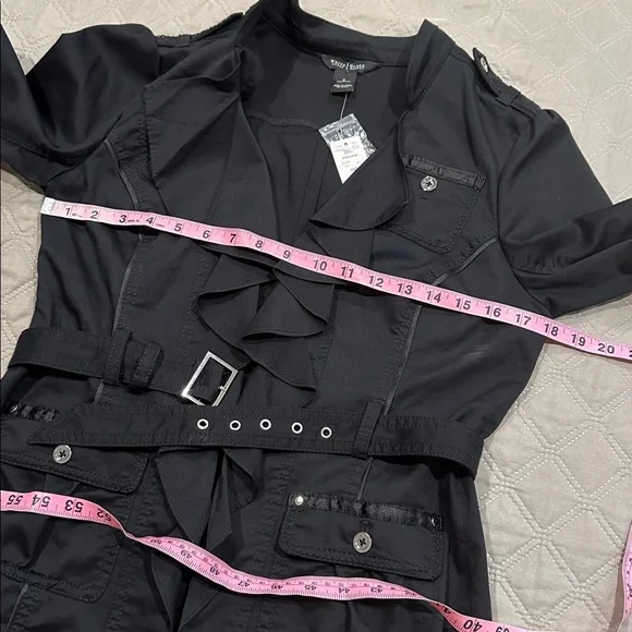 WHBM Ruffle Front Jacket. - Picture 11 of 15